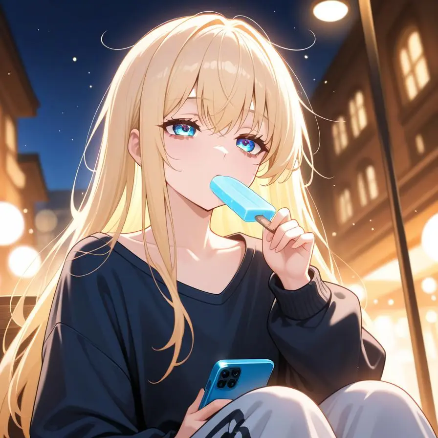 furaneguribo의 夜風とアイスと、彼女の孤独