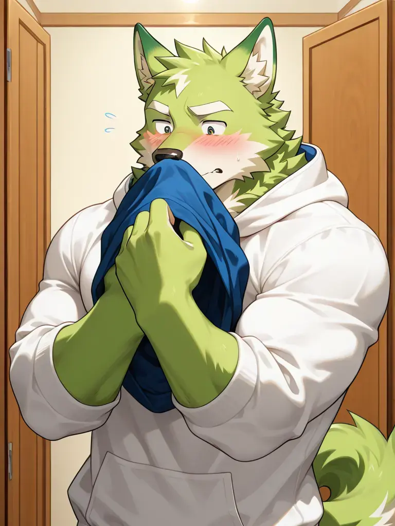 key_kemono의 こっそり嗅ぐ背徳感