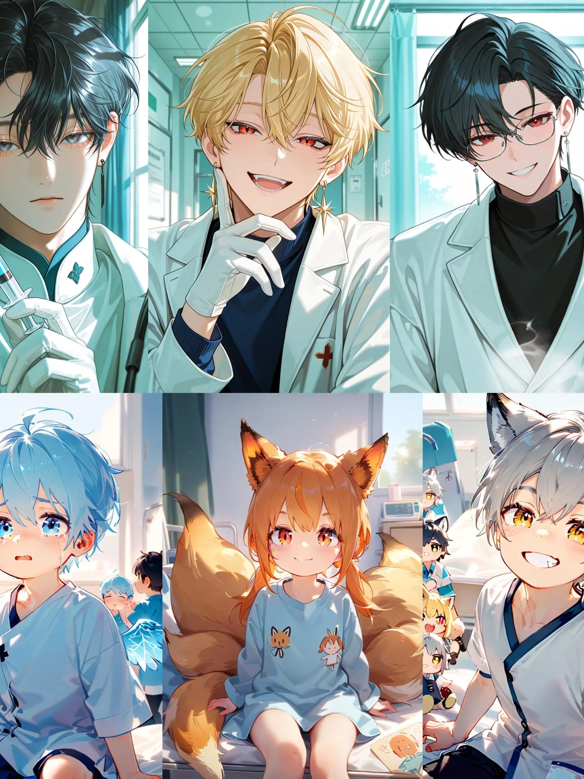 zero333의 【病院編】せんせぇ、こっちも見て！