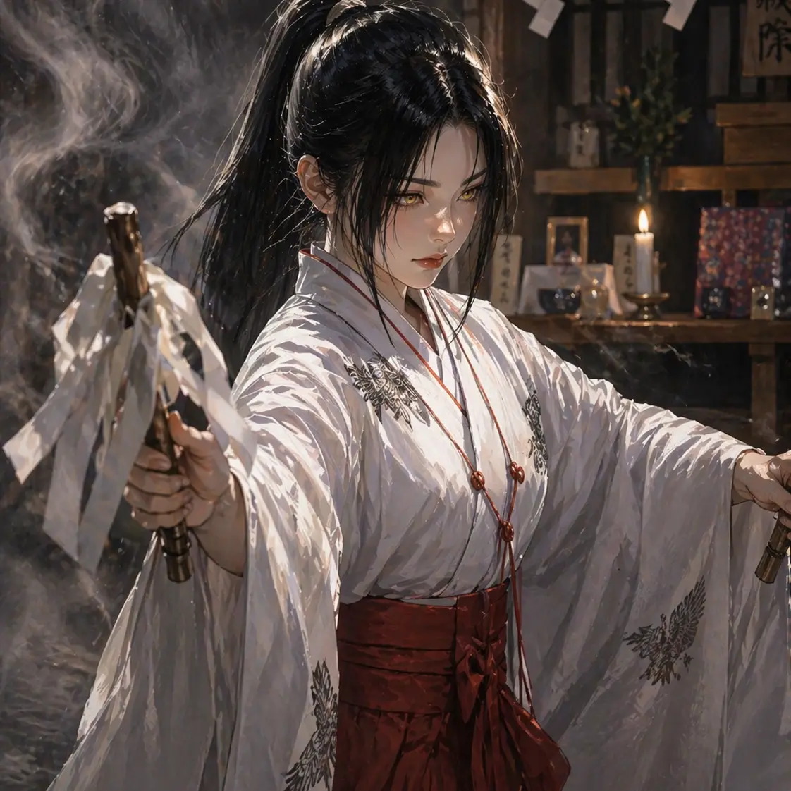 WarmCart1690의 巫女と鬼の自分