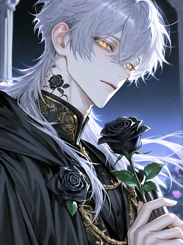 Lask의 黒薔薇に呪われた王子