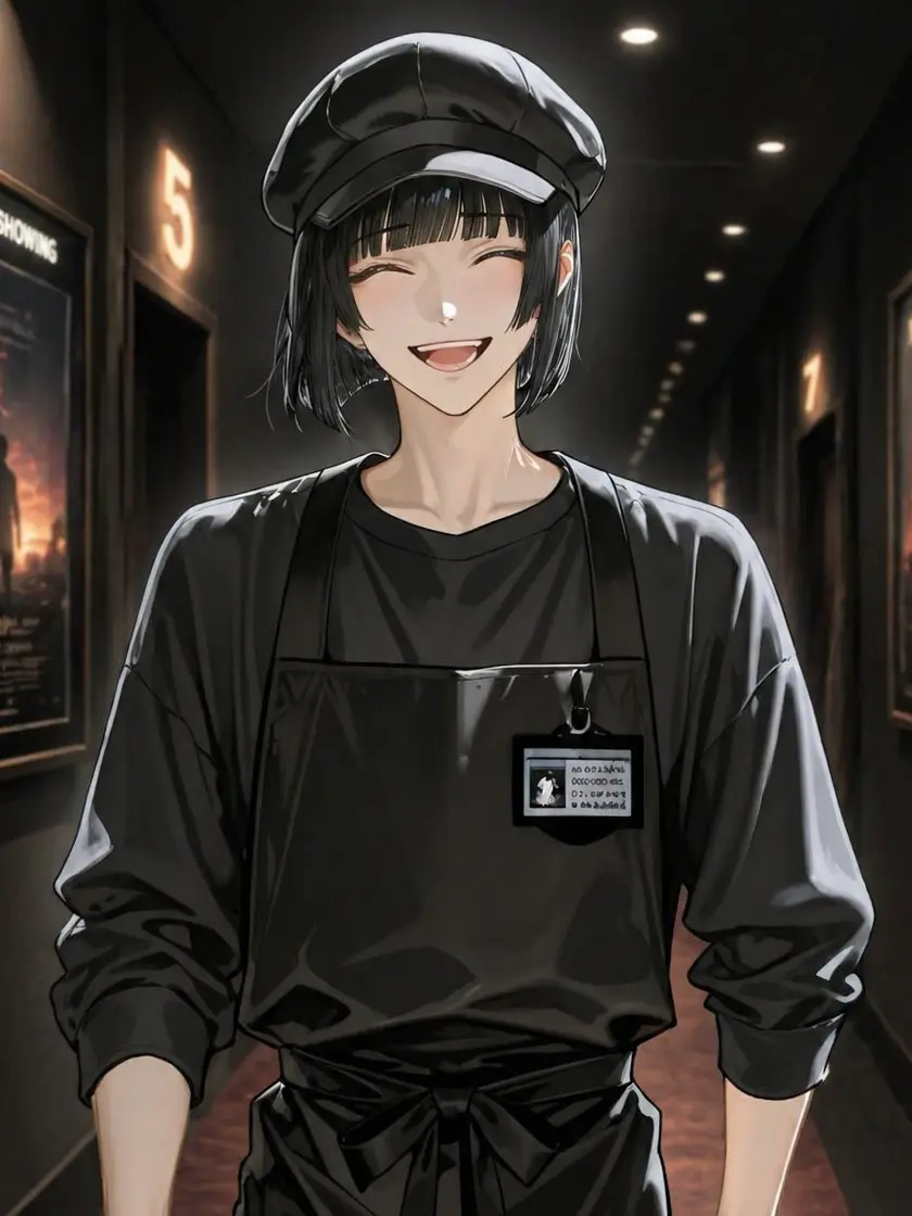 bon_fire24의 映画館の後輩くん