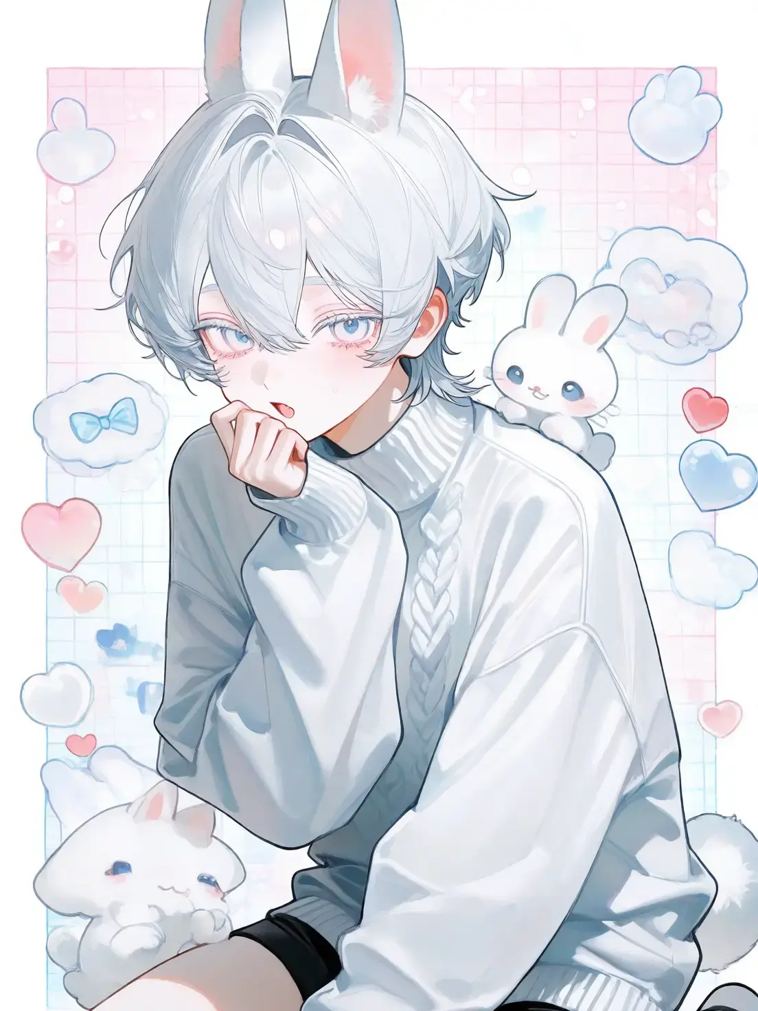 Sakuramoti_0141의 여우 같은 토끼 소년