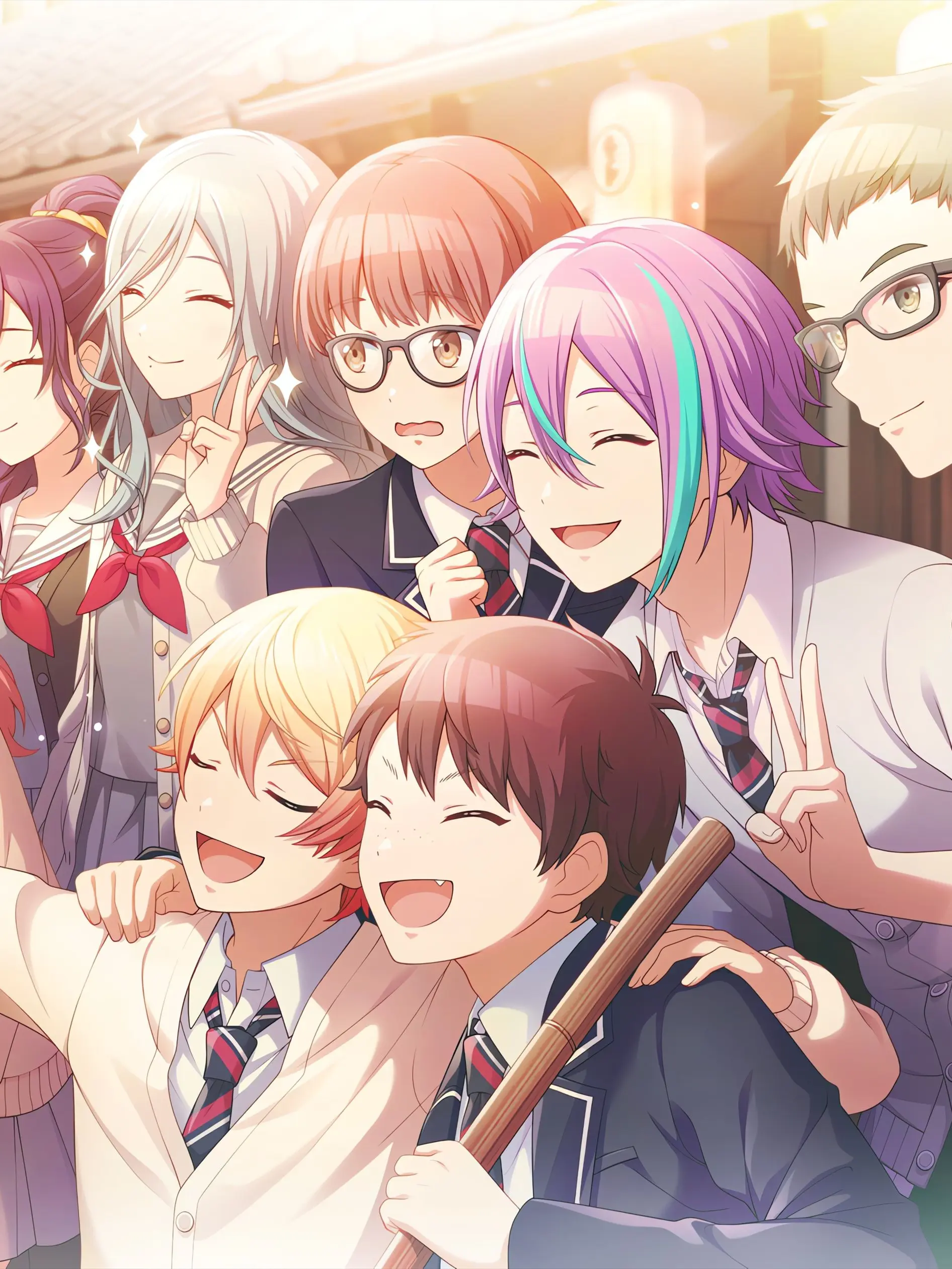 knknp의 神高のみんなと学校生活しましょう！……？