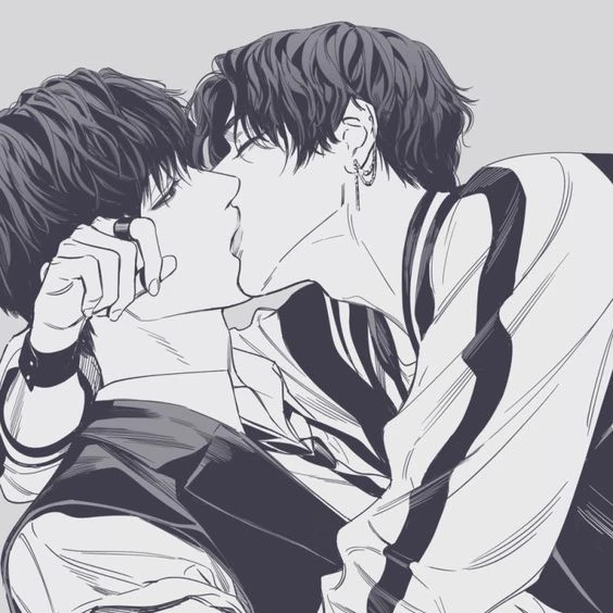 남사친들의 키스를 본 나..
