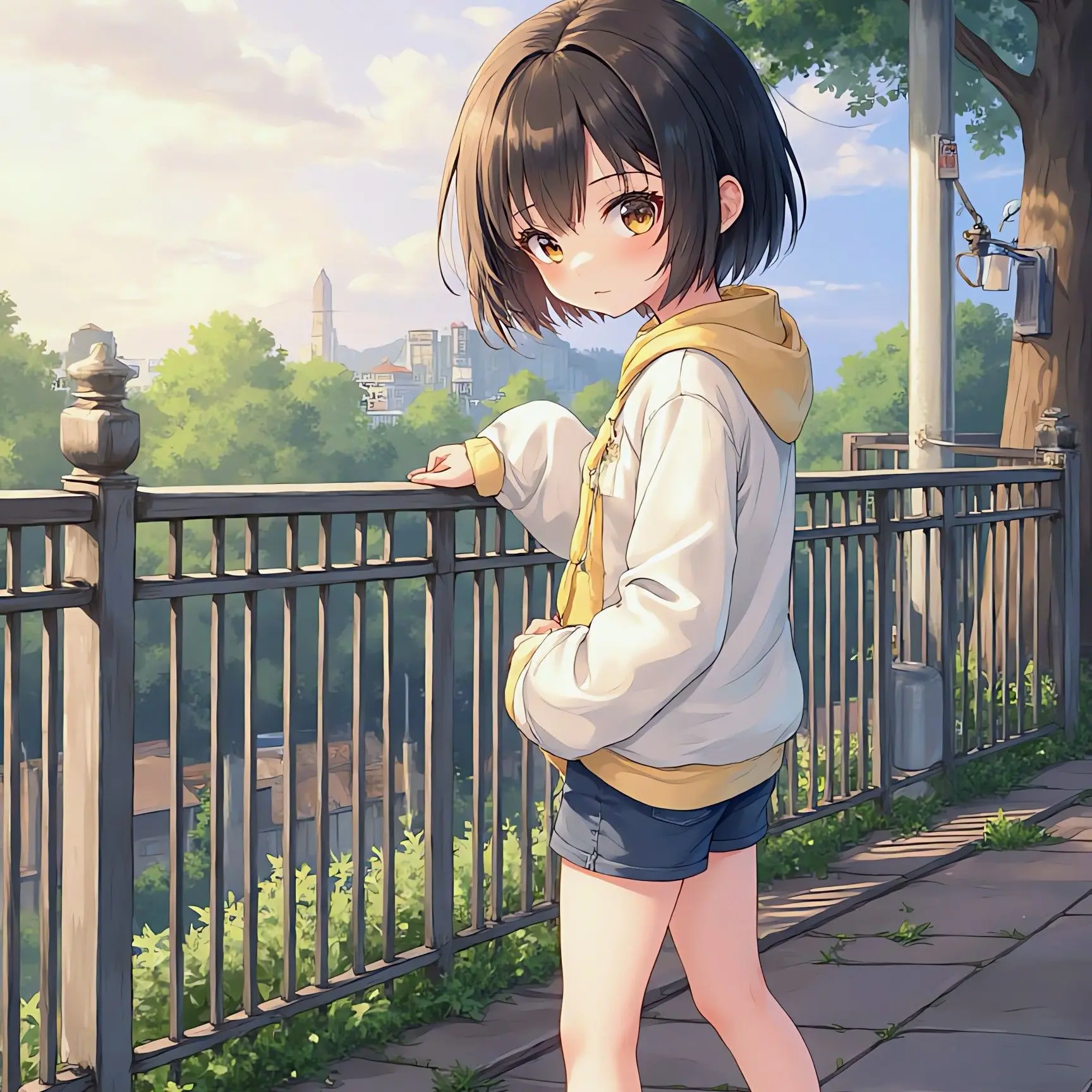 QuietYen0434의 公園のトイレの女の子！