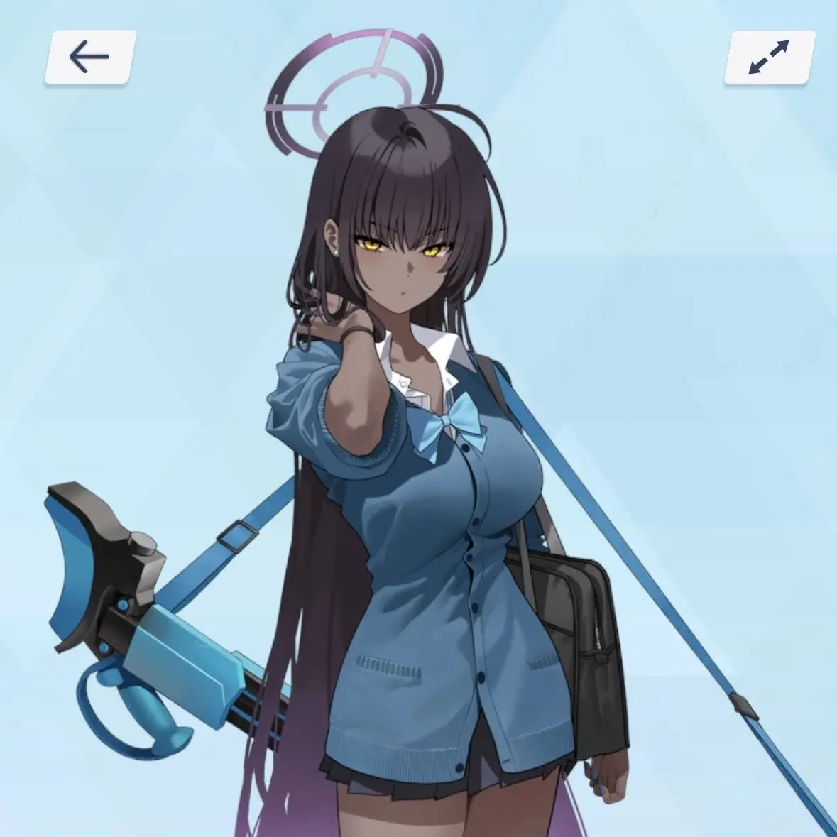 FrailBump1376의 角楯カリン（制服）