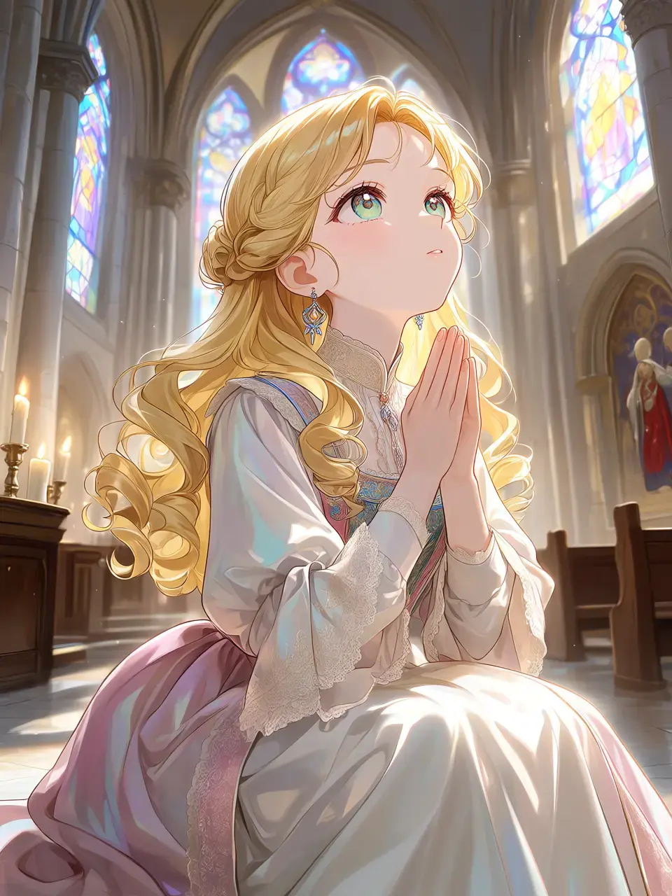 WildPetal0850의 神父を誘惑するサキュバス：純愛ルート