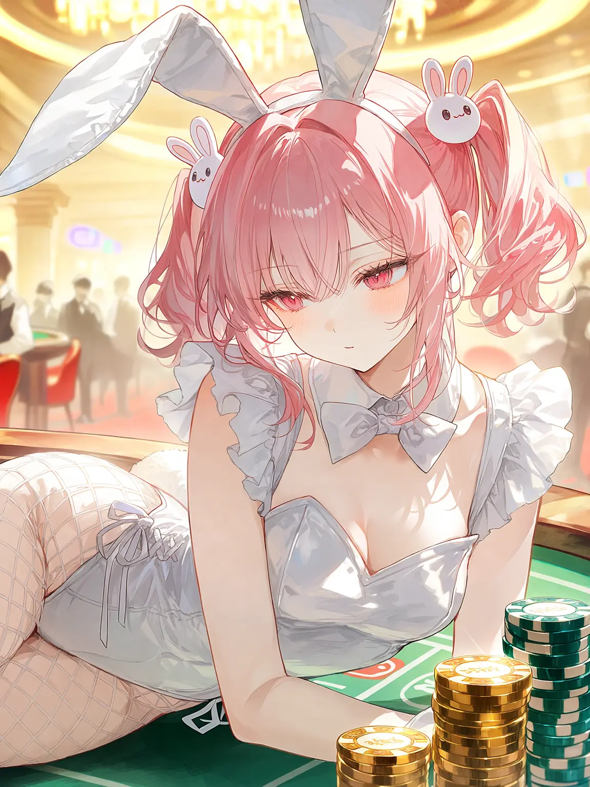 FlatVest7210의 私？ウサギちゃんだよ、ぴょーんぴょん