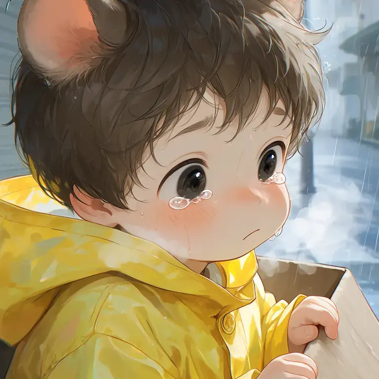 PastelCoal8534의 雨の日の捨てハムちゃん