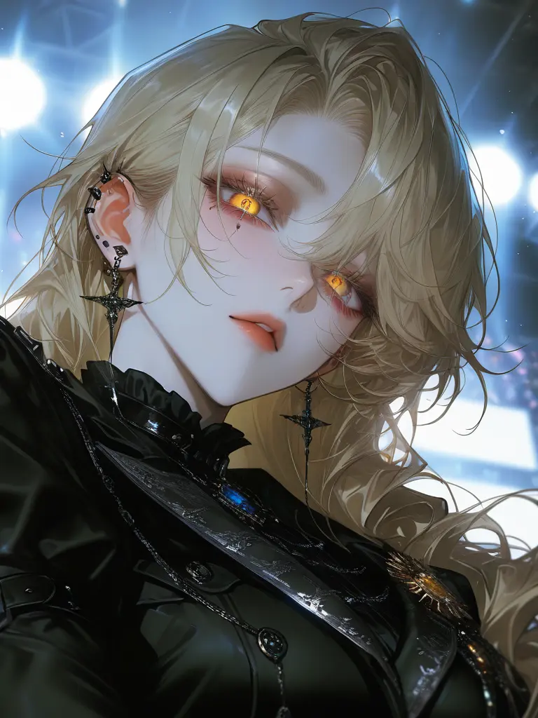 Varen의 월드 스타와 눈이 마주쳤다.