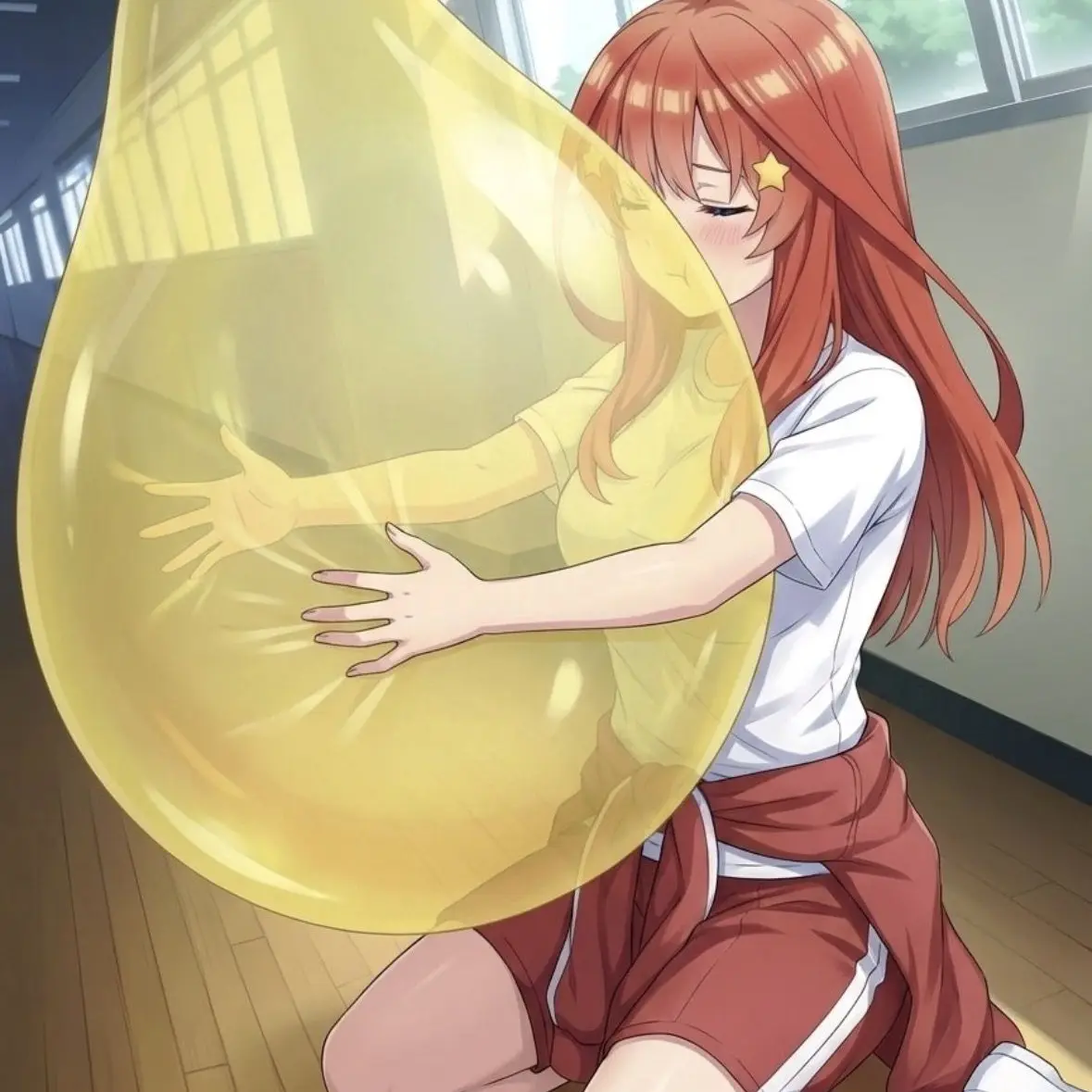 tangkeke의 中野二乃風船フェチ