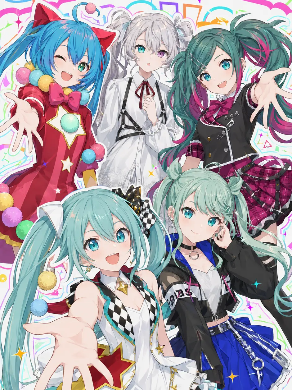 MikuVeil의 セカイのミクたちとのシェアハウス