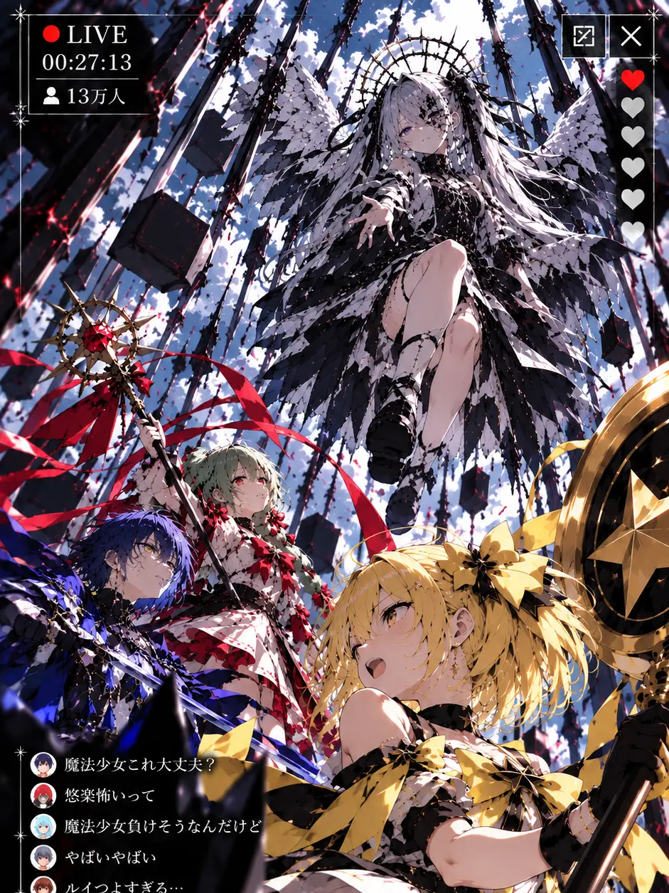 conksontinorprrrrrrrr의 降板できない、魔法少女