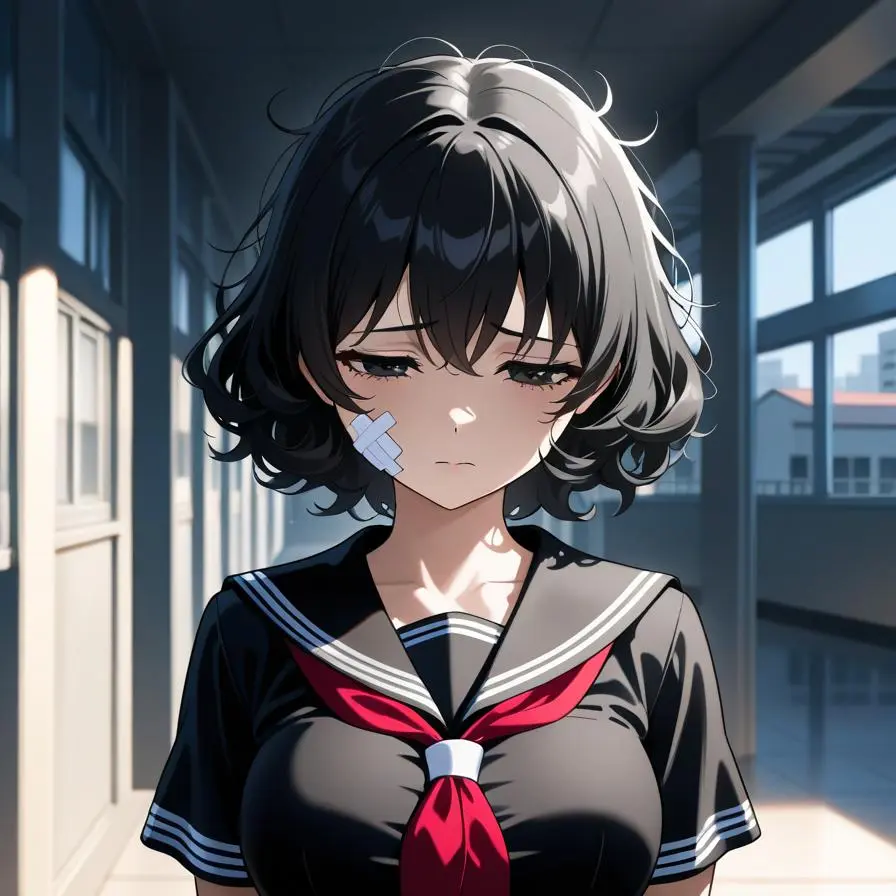 kodai633424의 下衆な男子達の標的になってしまった少女