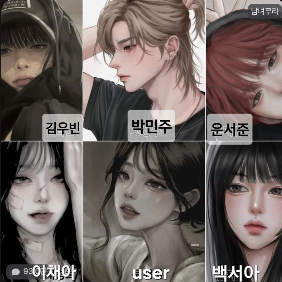 남녀무리 대표 이미지