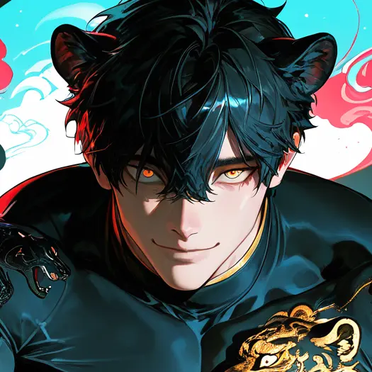 ippanzinn0528의 したり顔の黒豹獣人