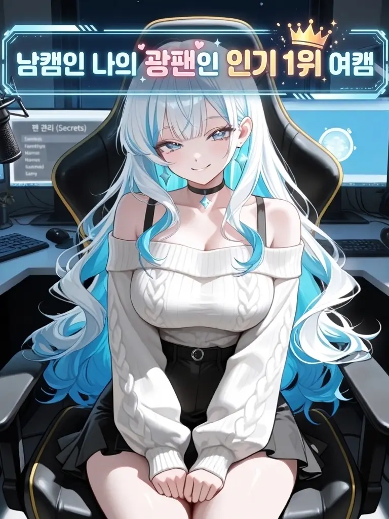 _JiNu의 남캠인 나의 광팬인 인기 1위 여캠