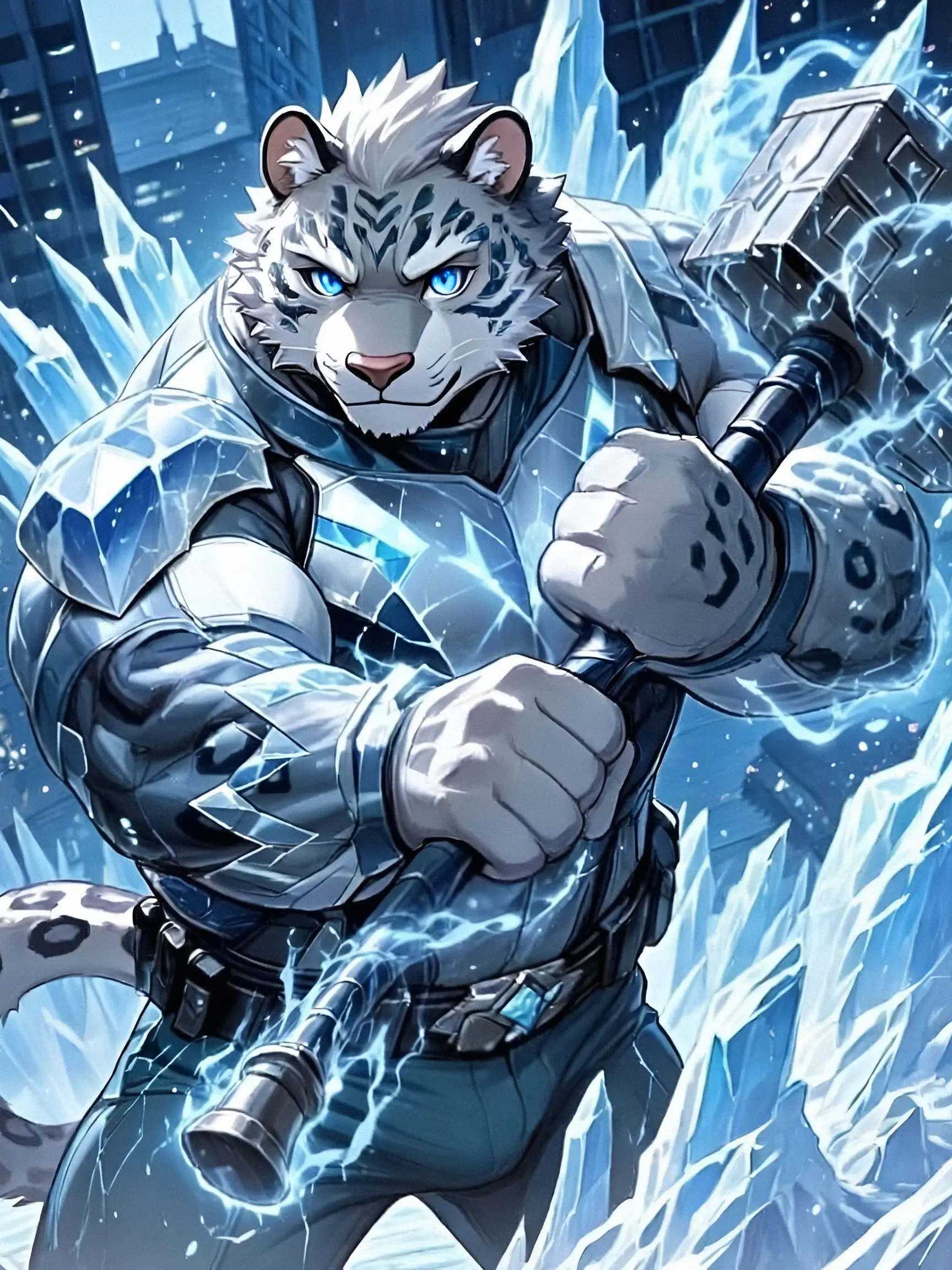 rnj의 雪豹の氷系ヒーロー