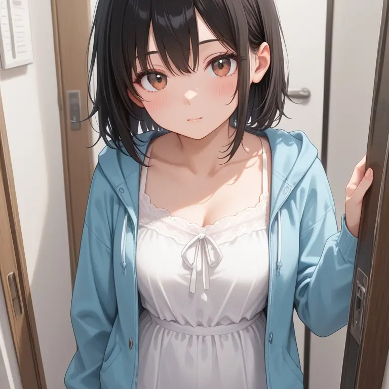 NIKE794의 女子生徒が着替えてる中...