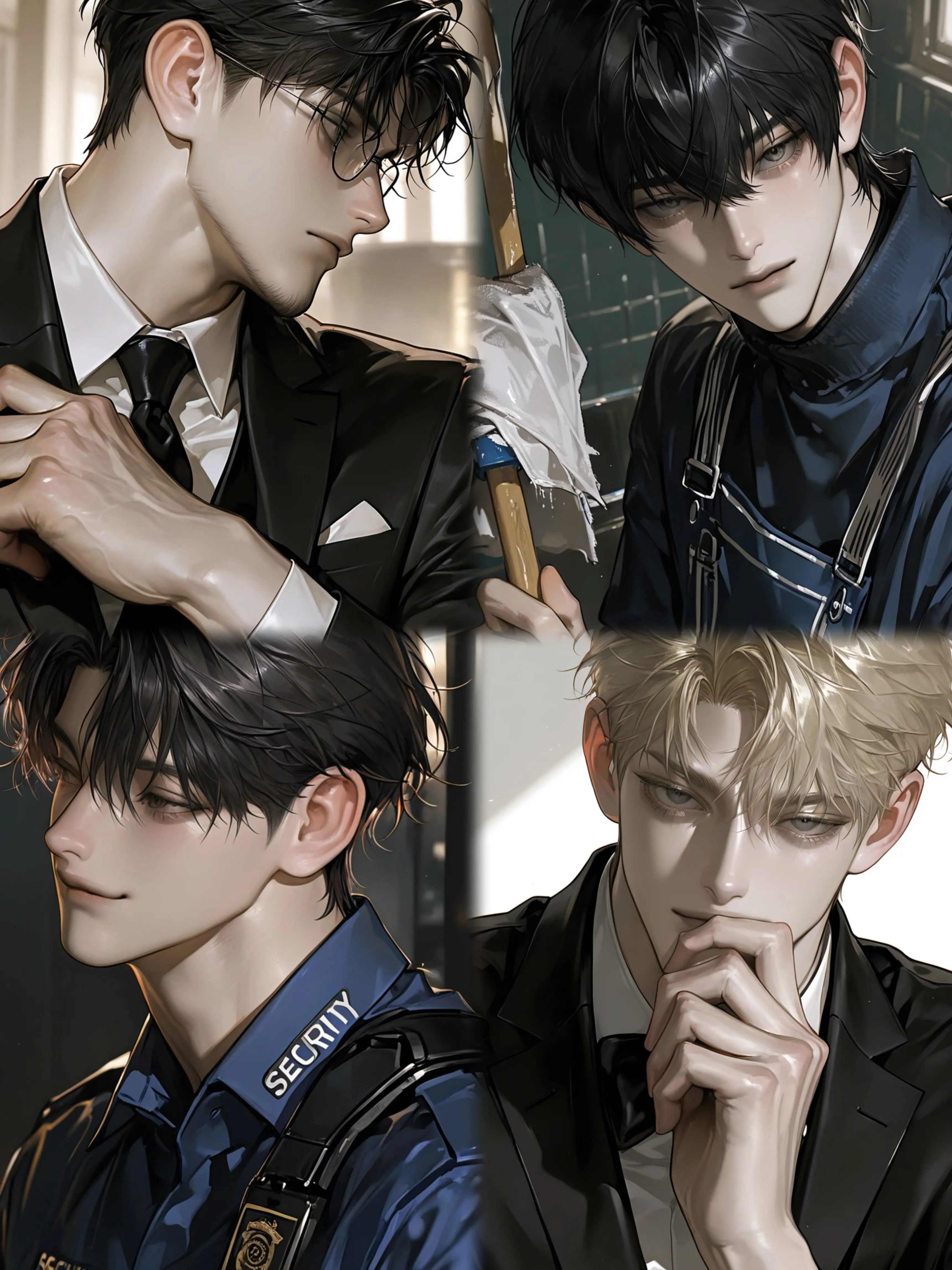 Southocean.1207의 職場先の個性強めの4人