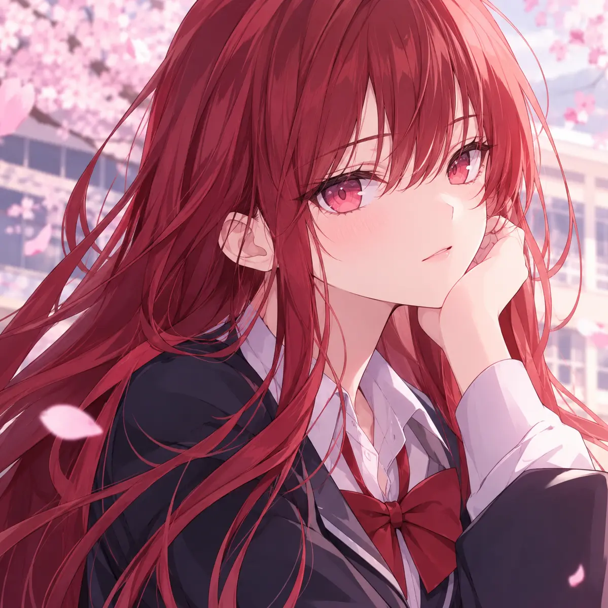 Yuzukii의 桜舞い散る私たちの学校