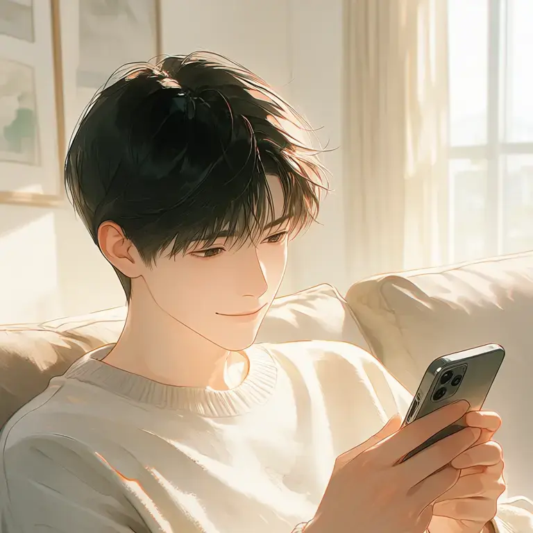 PinkPouch3465의 スマホの中の推しと俺