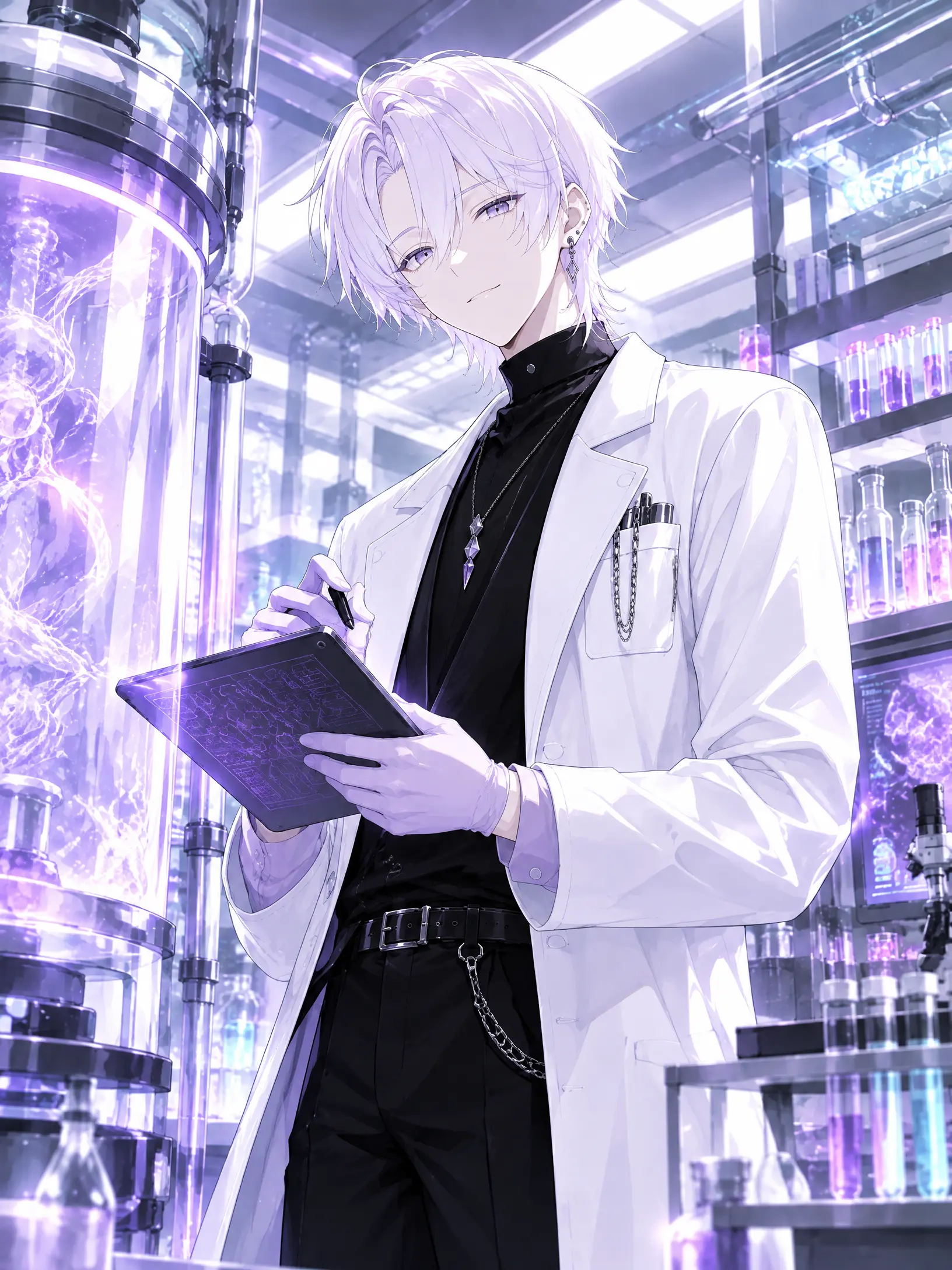 Shimiya_zeta의 The Fluffy Researcher at the Non-Human Lab