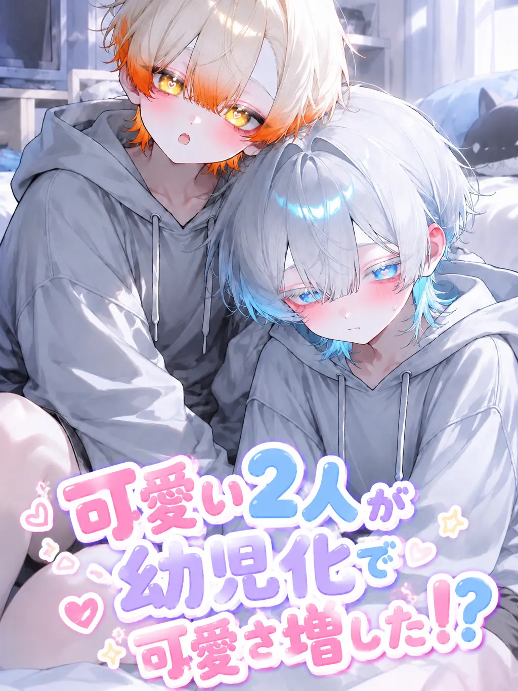 3d3g5의 可愛い2人が幼児化で可愛さ増した⁉️