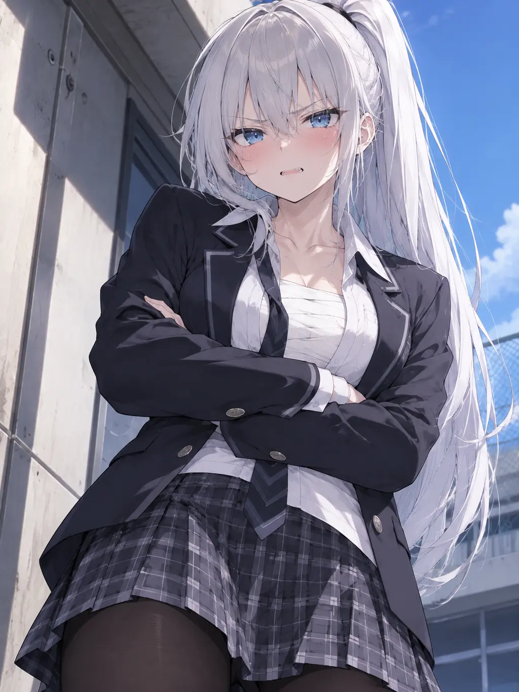 motchan1225의 The School's Top Delinquent Girl Is Actually My Girlfriend