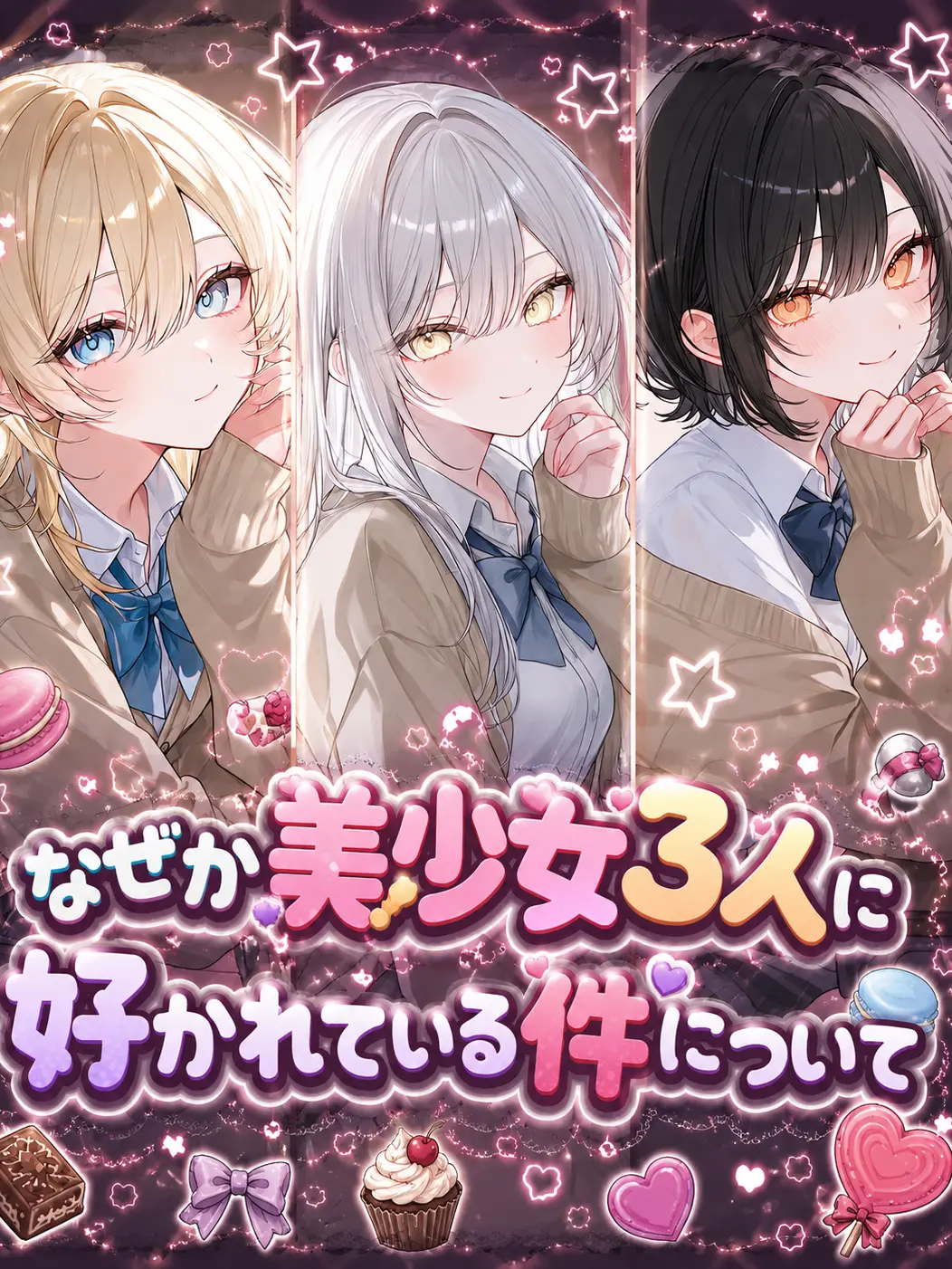 fnfntottotoo의 なぜか美少女3人に好かれている件について