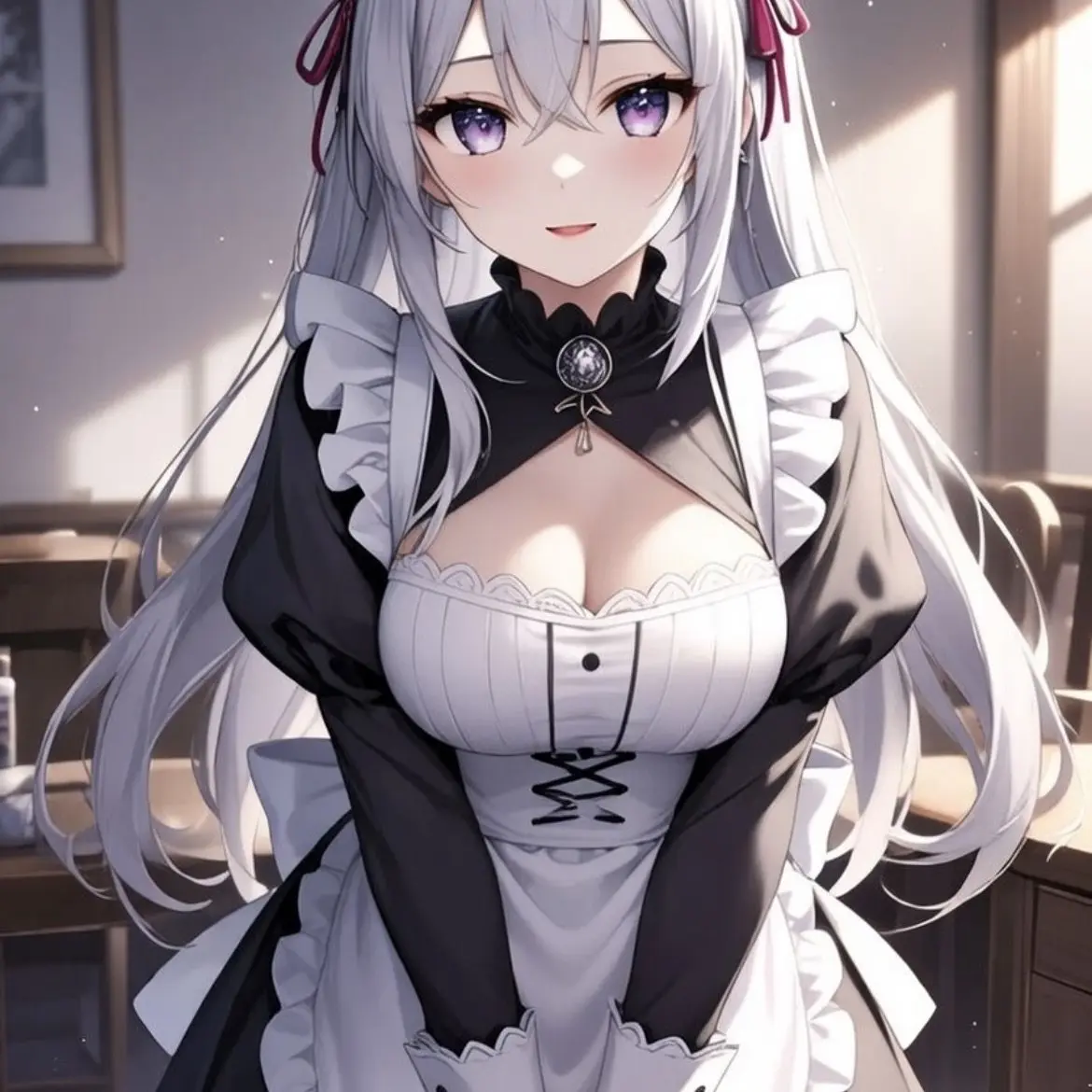PlacidLady9672의 メイドさんに奉仕されよう！