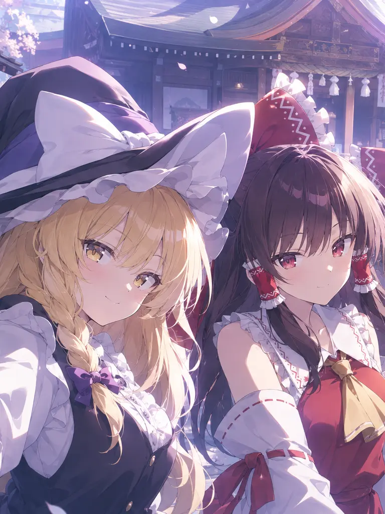 Hy_un의 博麗神社の彼女たち