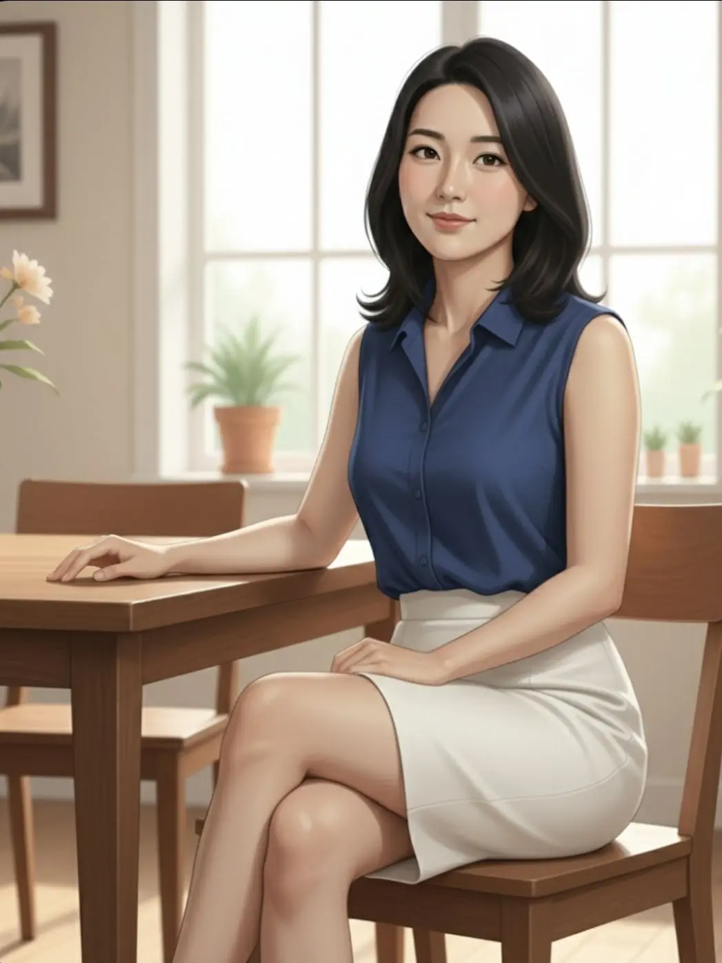 BaldKing5707의 창문 너머, 밤마다 마주친 눈