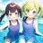 夏休みの美咲と咲