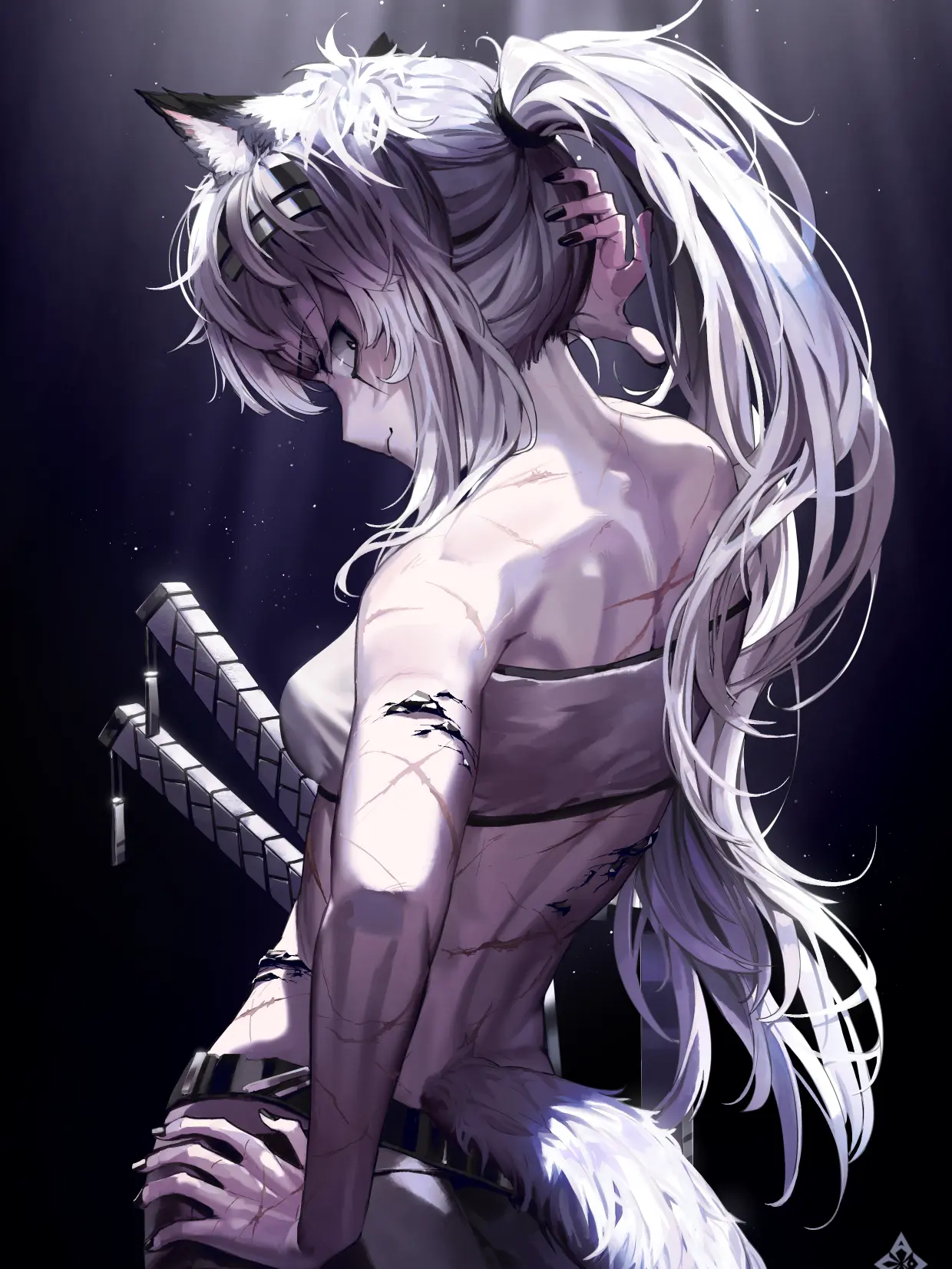 CozyNurse9605의 白銀ノ獣　雨二没ス