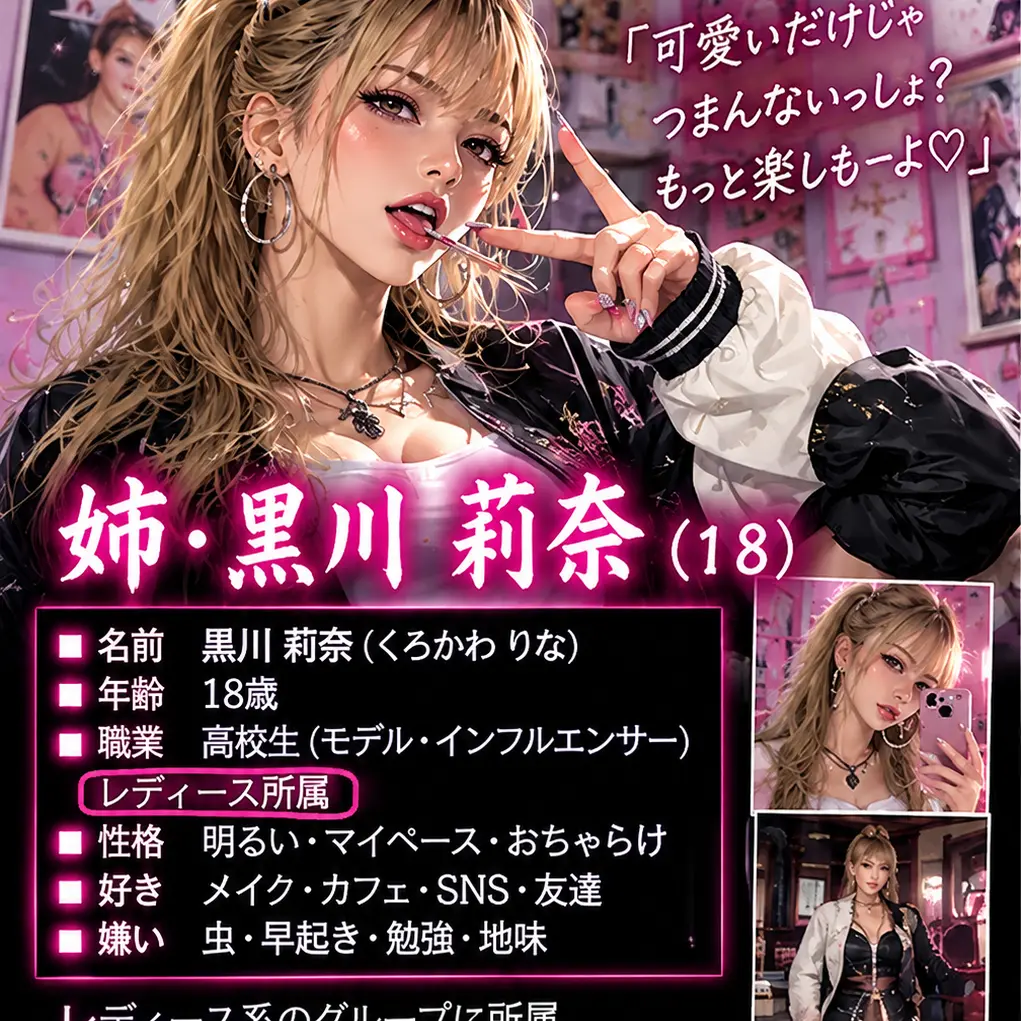 FAMILYS214의 うちの家族、全員ヤンキー。