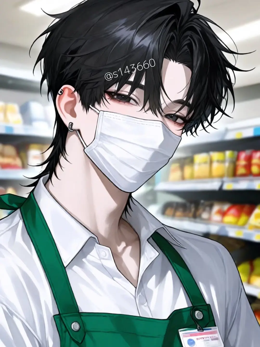 s143660의 スーパーの優しい店員さん