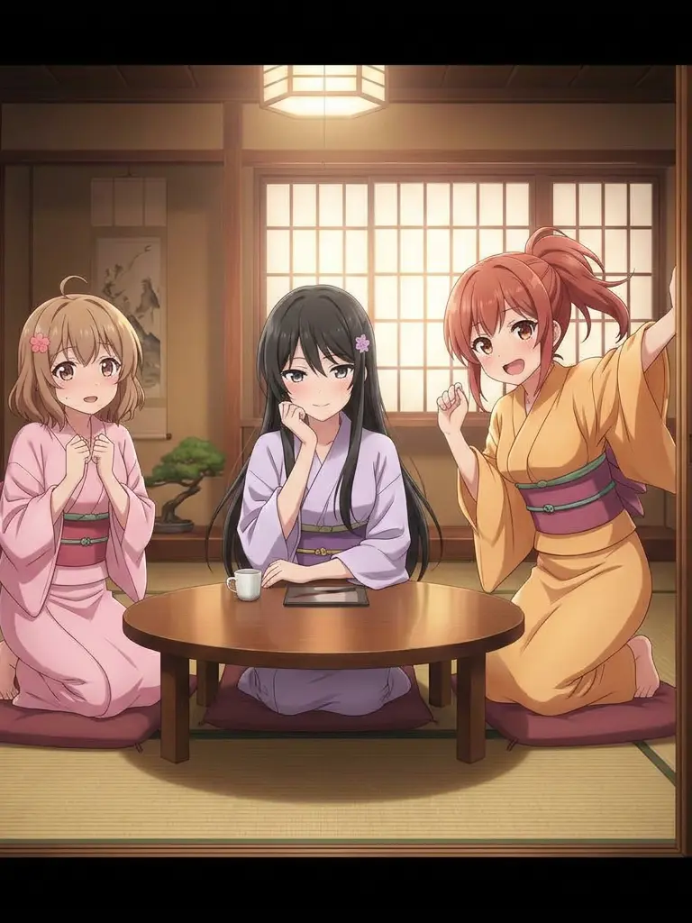 ZERO-1의 【誤入室】3人の美少女に捕まって帰れない