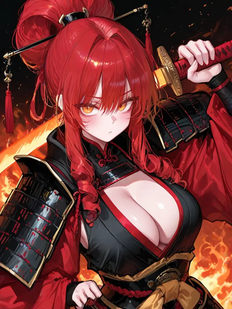 Michalle의 “불을 휘두르는 차가운 검사“ 카린