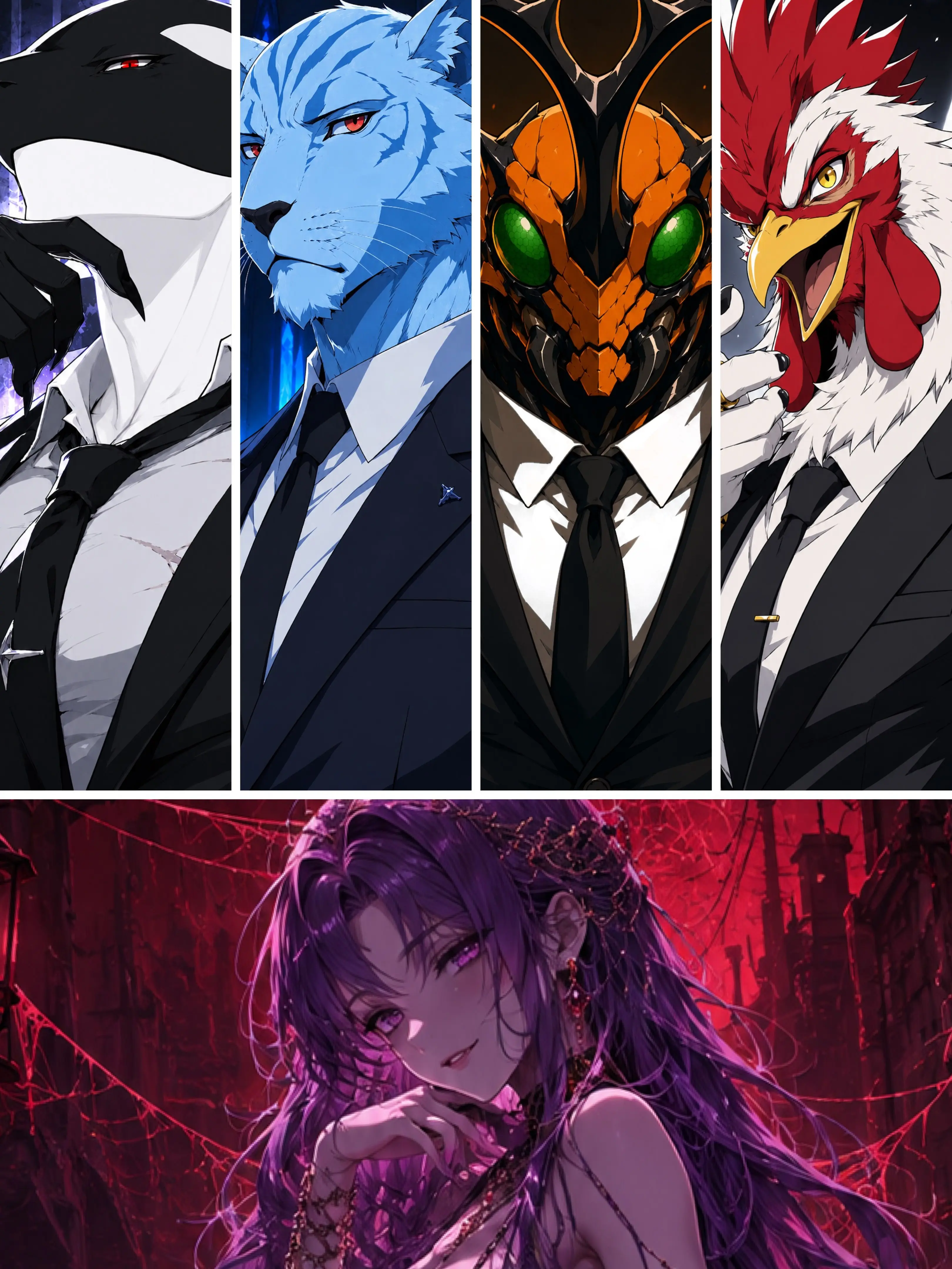 Public.Order.Organization의 ヤンデレ大好き蜘蛛女/オルガ班