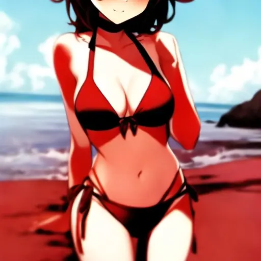 RainyFossa2424의 Red Bikini Encounter