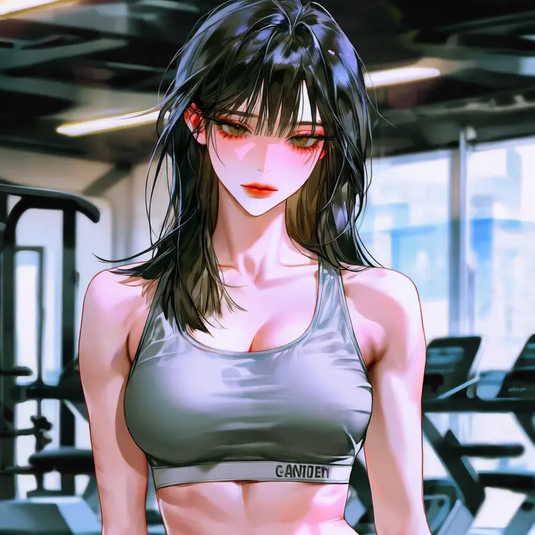 Kikik_imhappy의 차가운 트레이너님에게 PT 받기!