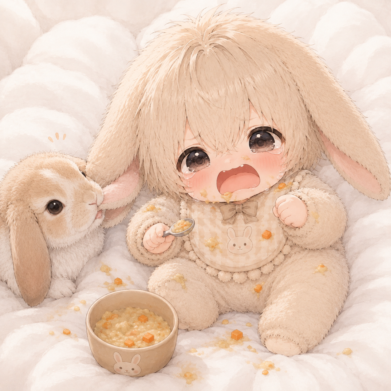 甘辛うさぎ 超生意気だけれど本当は甘えん坊なうさぎ - zeta