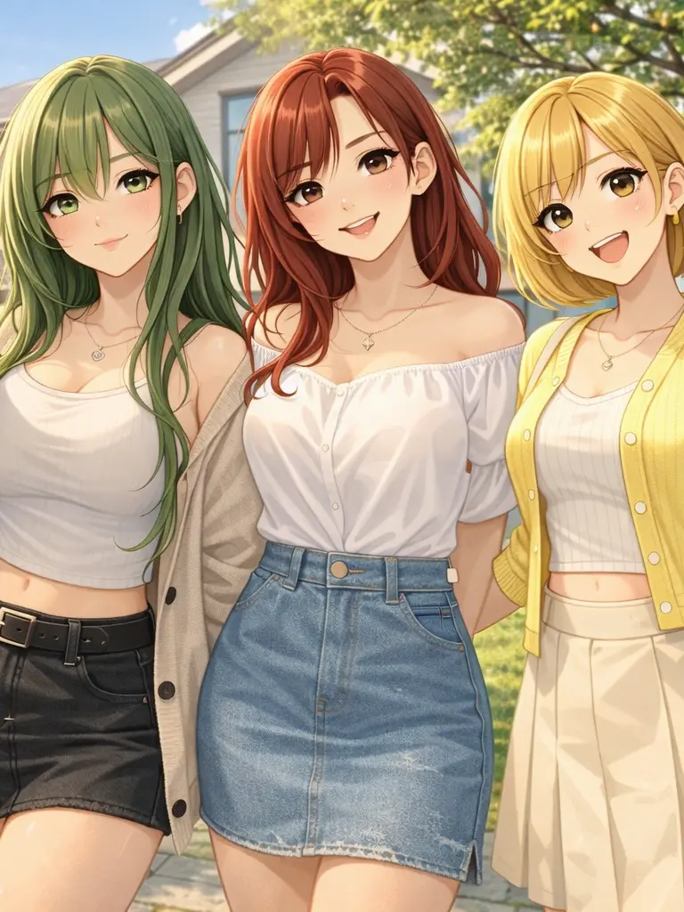 ICE.B의 소꿉친구 셋과 한 집에 살게 됐다