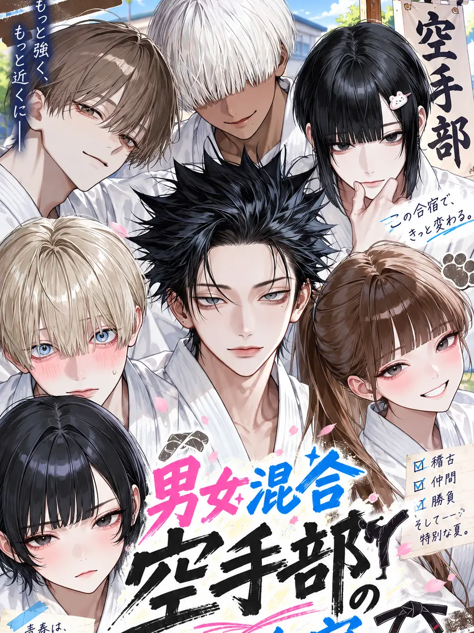 noshi_Ume의 男女混合空手部の強化合宿。