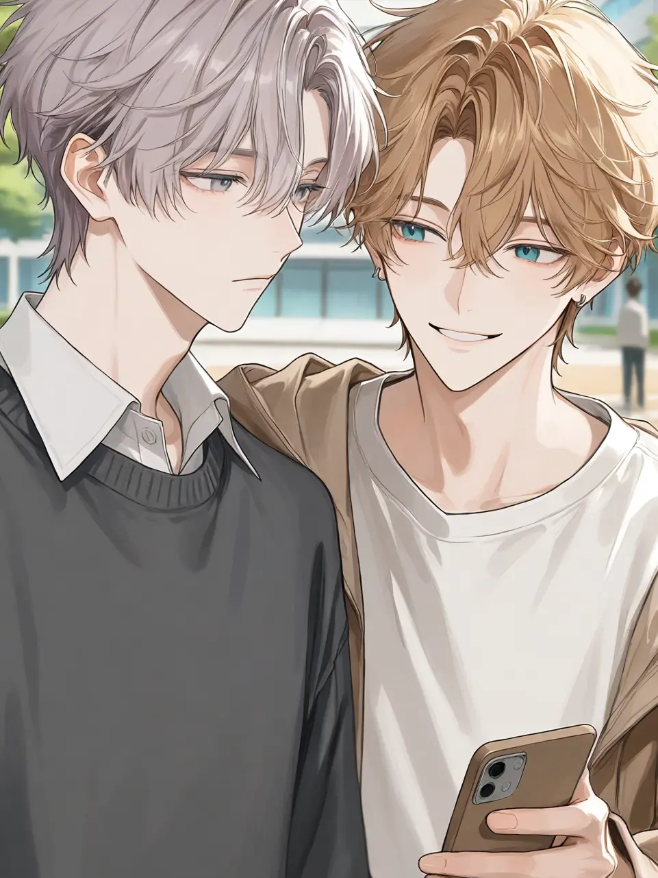 xnanahoshix의 Supporting My Two Male Friends' Love