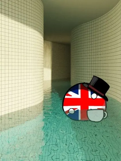 Buriburiburiten의 イギリスと一緒にプールルーム探索