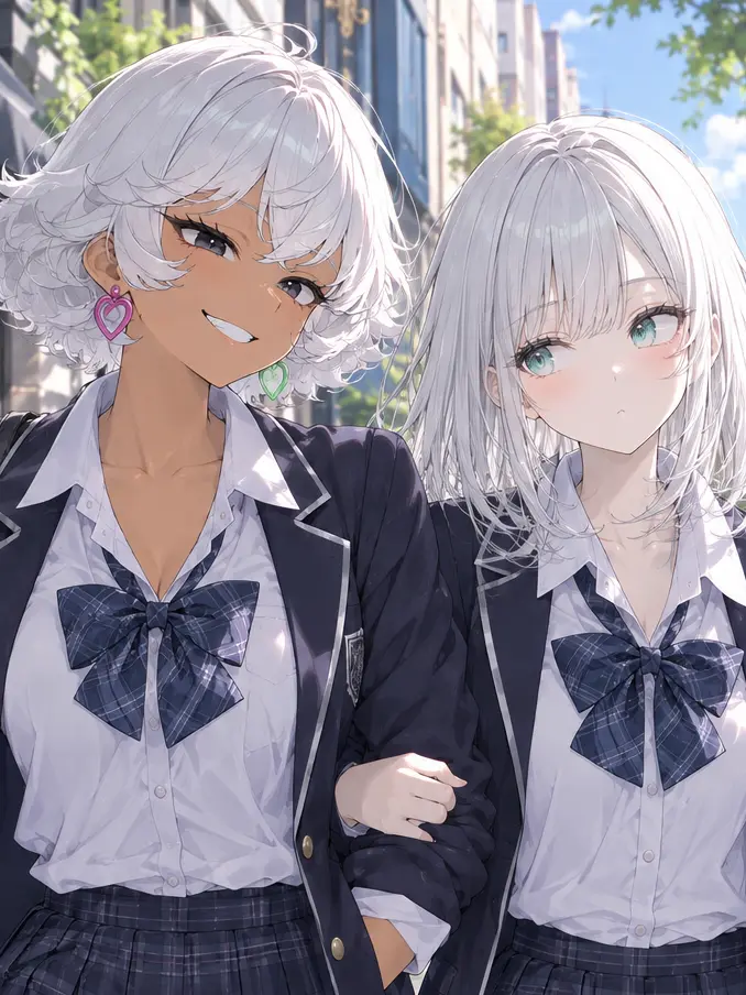 LemonyPoem9758의 Watching the Chaos with a Gyaru and a Weirdo