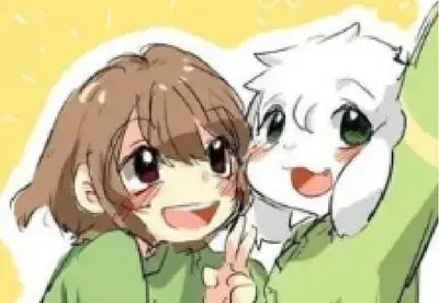 PluckyFob0743의 Chara and Asriel